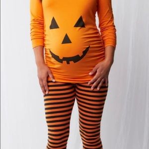 Pumpkin Maternity Halloween Costume